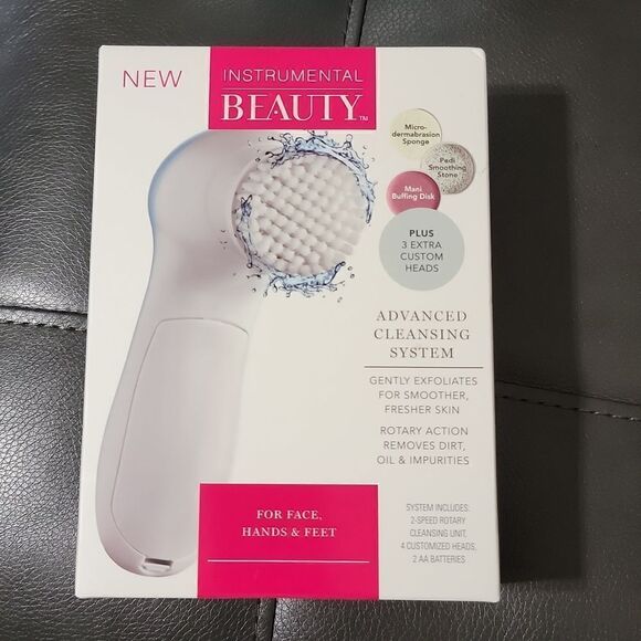 Instrumental Beauty Advanced Cleaning System ~ Smooth Soft Skin Face Hands Feet - Picture 1 of 4
